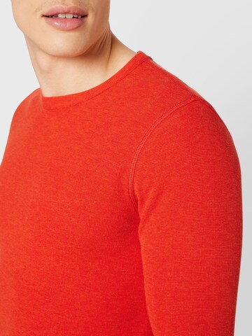 BOSS Sweater 'Tempest' in Red