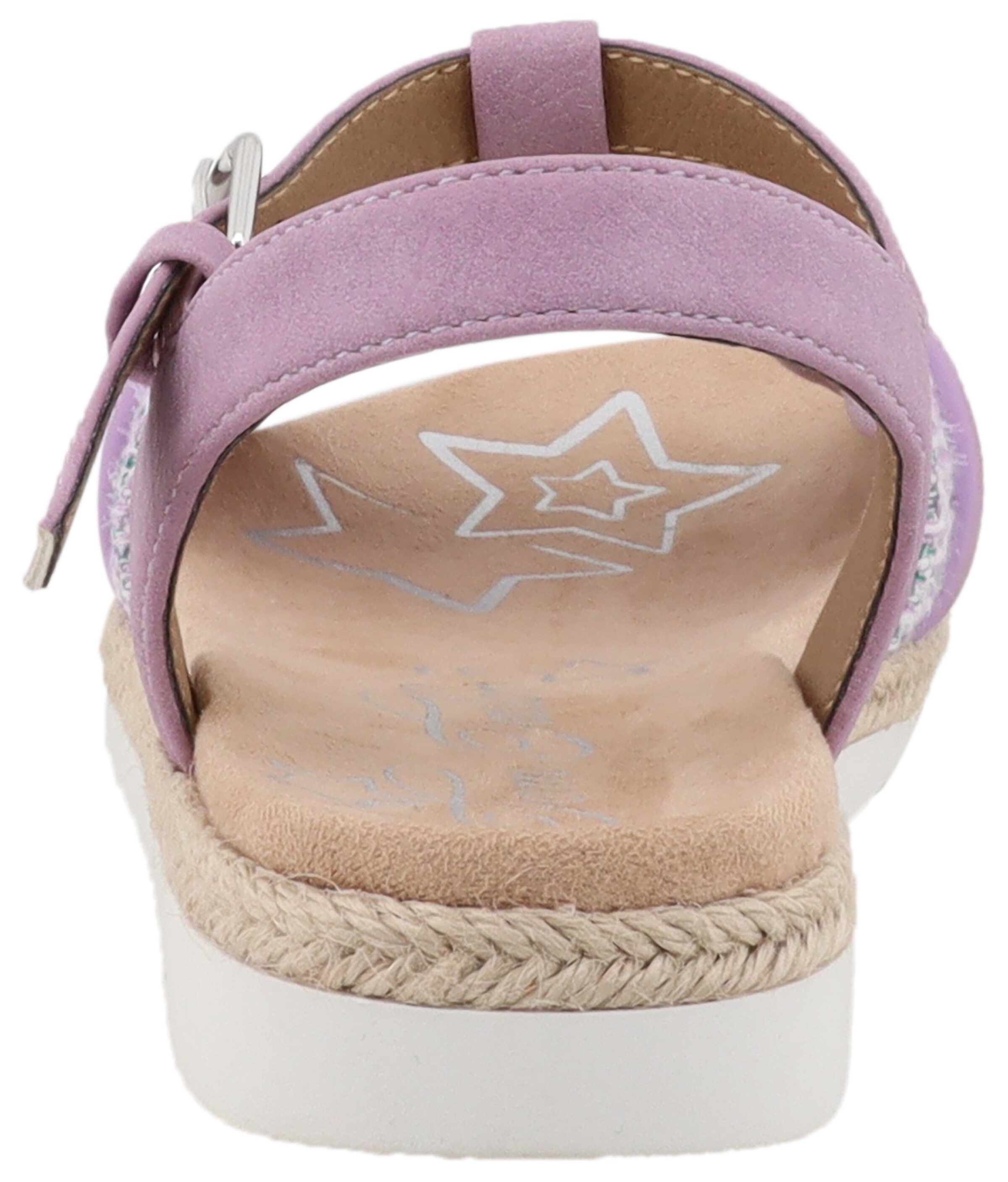 TOM TAILOR Sandale in Lila