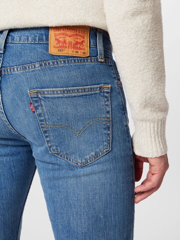 LEVI'S ® Bootcut Jeansy '527™ Slim Bootcut' w kolorze niebieski