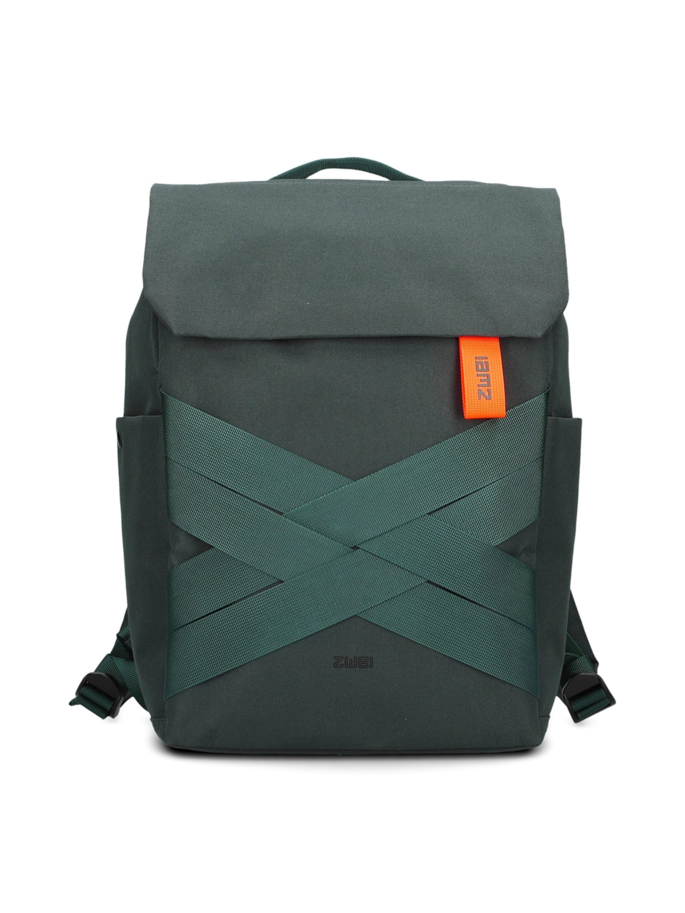 ZWEI Backpack 'ALEX ALR130' in Green
