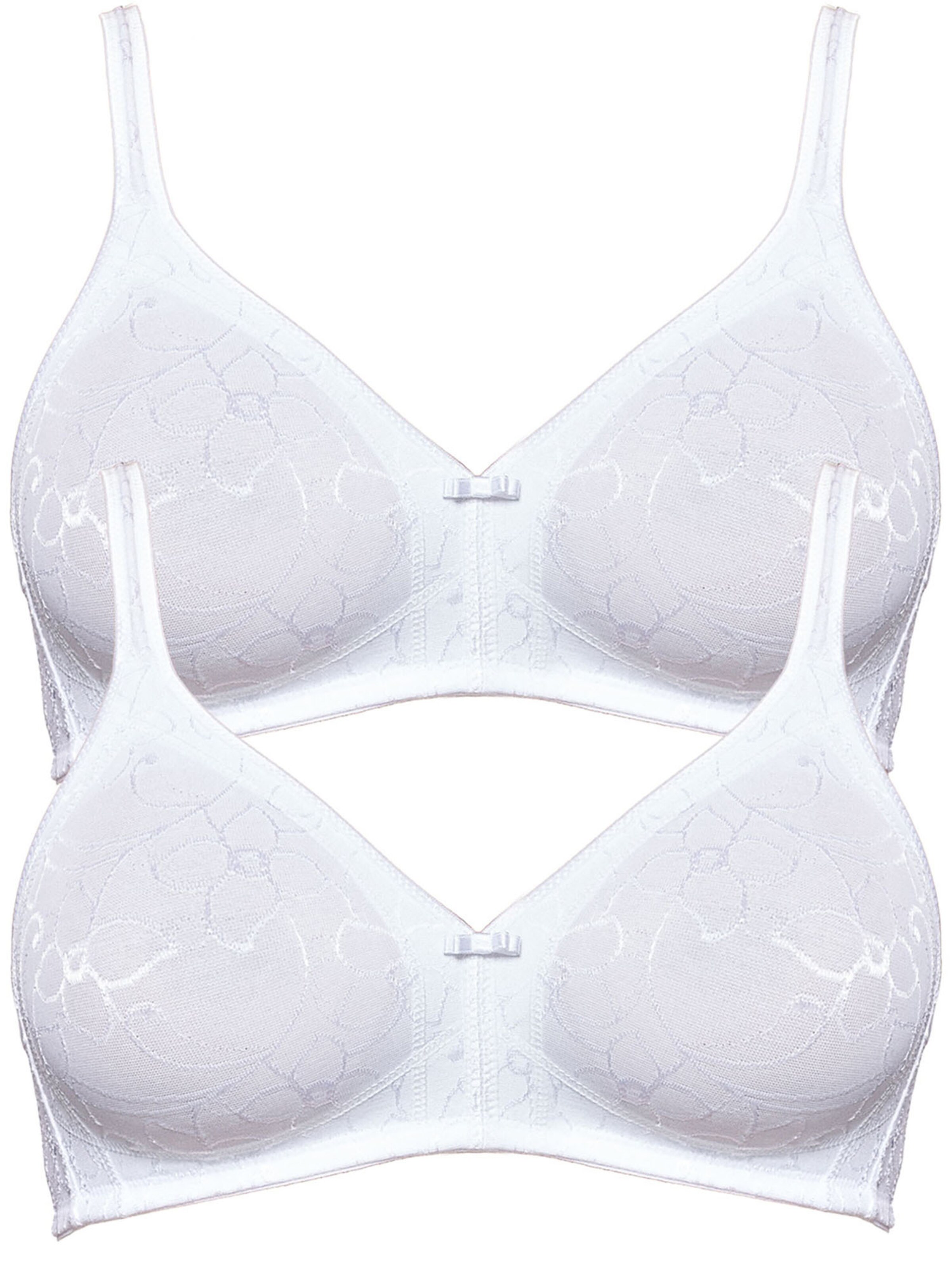 SUSA BH 'Topsy'‌‌‌‌ in Weiß: Vorderseite