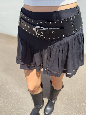 Jupe Bershka en gris