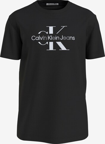 Calvin Klein Jeans Plus T-shirt i svart: framsida