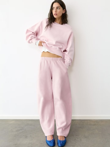 Pull&Bear Суичър в розово