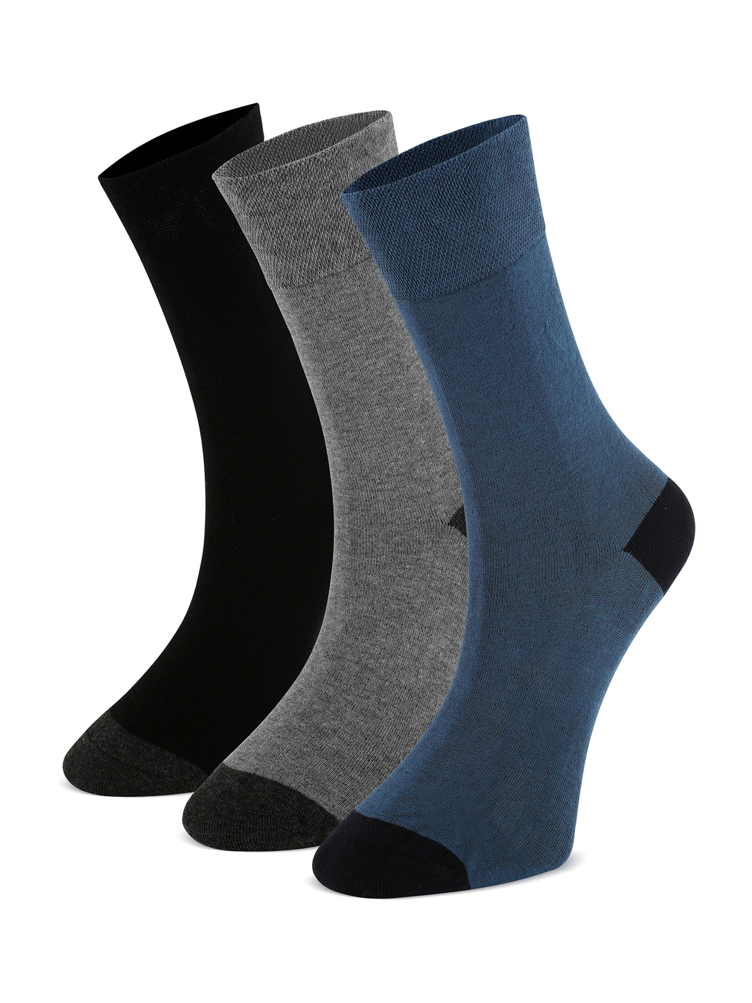 Chaussettes 'Klassik' Crea Socks en mélange de couleurs : devant
