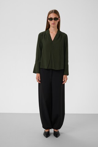 SOAKED IN LUXURY - Blusa 'Leodora ' en verde