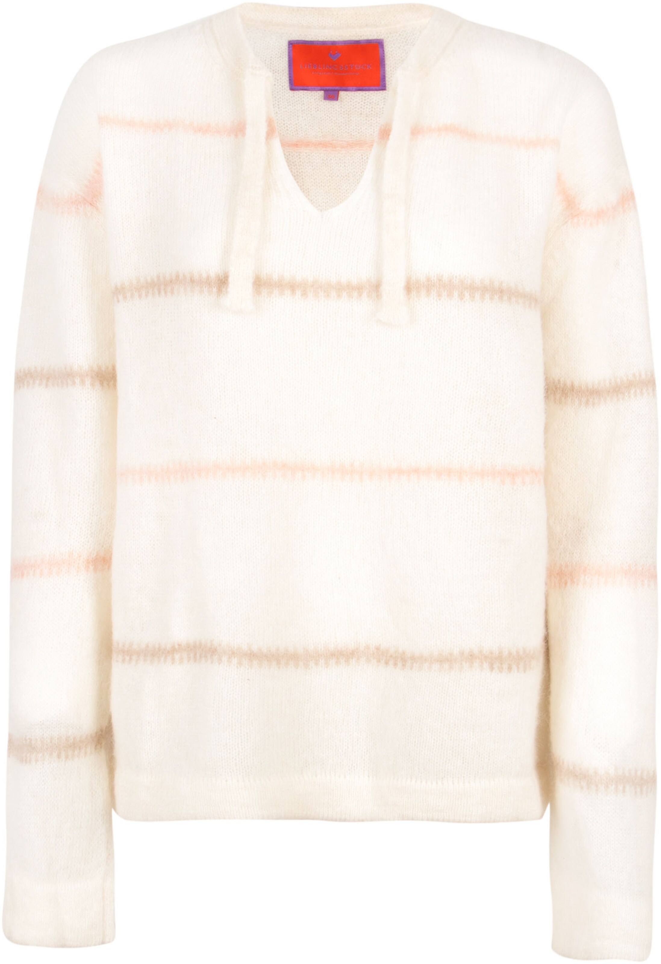 LIEBLINGSSTÜCK Pullover in Weiß: Vorderseite