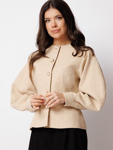 Veste mi-saison 'Lyra' Couture de Marie en beige