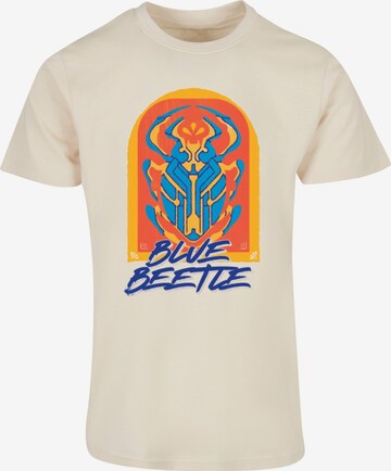 ABSOLUTE CULT Shirt 'Blue Beetle' in Beige: voorkant