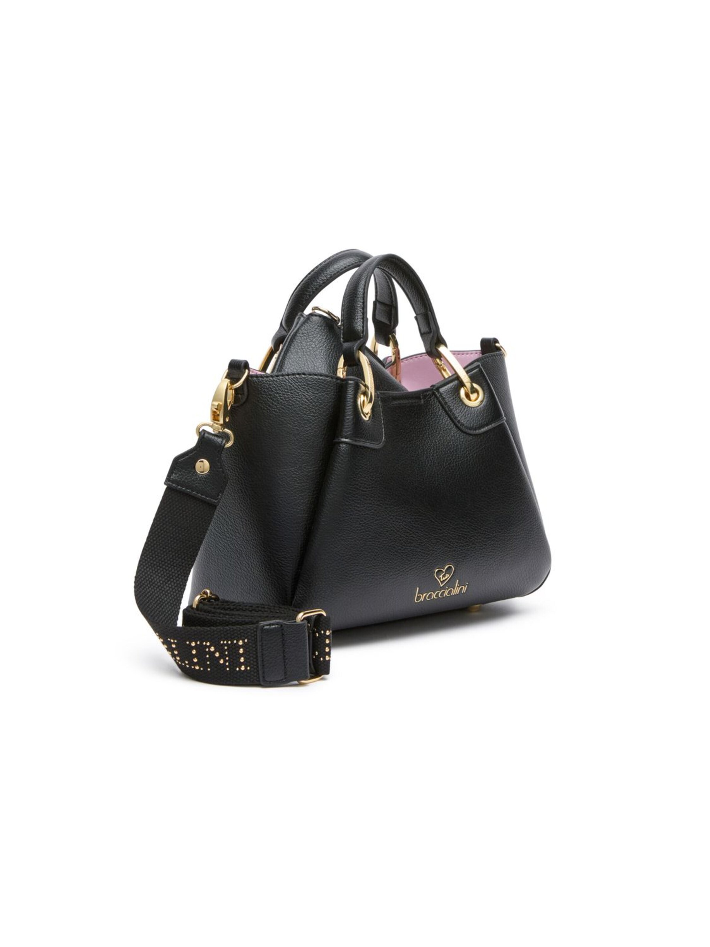 Borsa a mano 'Amy' di Braccialini in nero