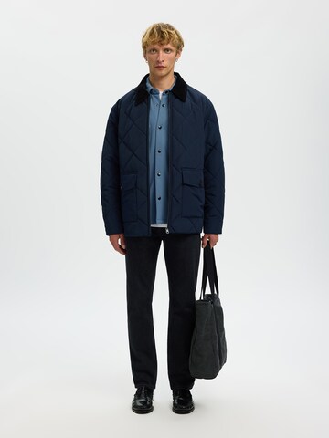 SELECTED Regular fit Преходно яке 'SLHJACKIE' в синьо