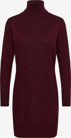 SAINT TROPEZ - Vestido de punto 'Mila' en rojo: frente