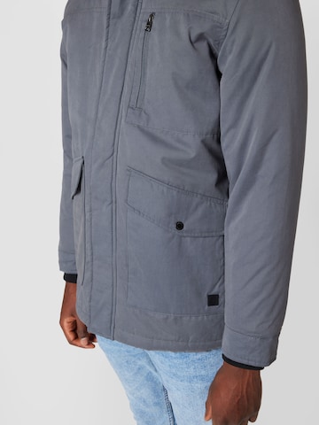 Only & Sons Between-Seasons Parka 'ELLIOT' in Grey