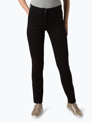 TONI Slim fit Pants in Black: front