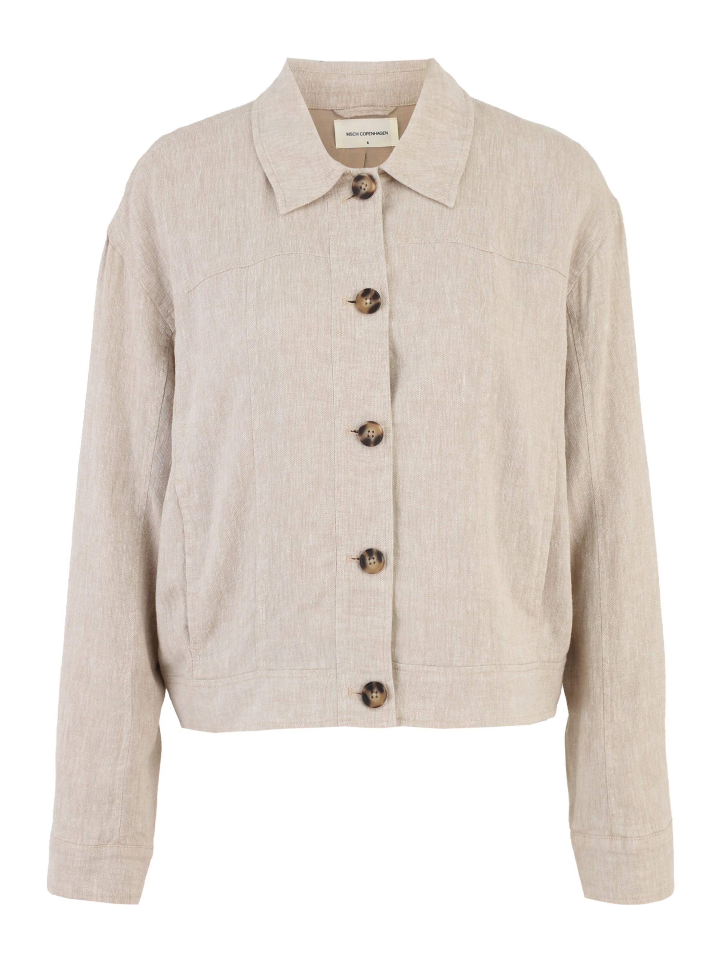 MSCH COPENHAGEN Veste mi-saison 'Viana Ginia' en sable, Vue avec produit