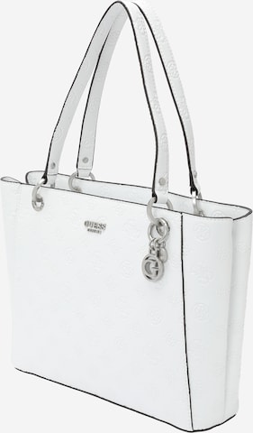 Shopper 'Galeria' di GUESS in bianco: frontale