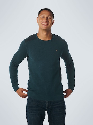 No Excess Sweater in Green: front