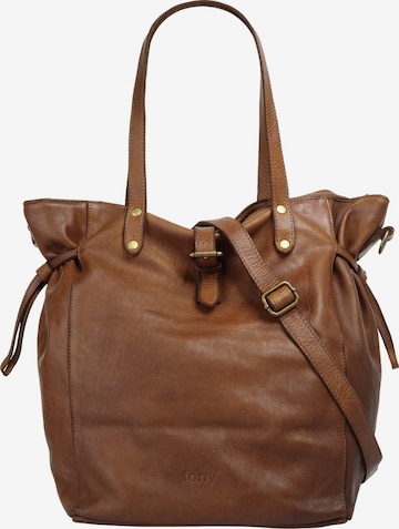 Cabas forty° en marron : devant