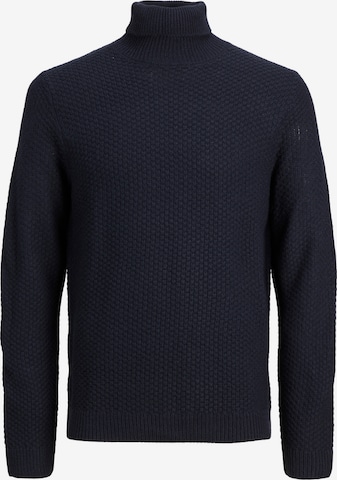 JACK & JONES Sweater 'DAMIAN' in Blue: front