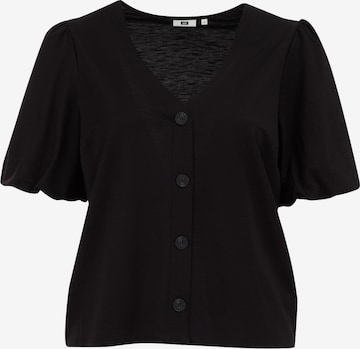 juoda WE Fashion Palaidinė: priekis