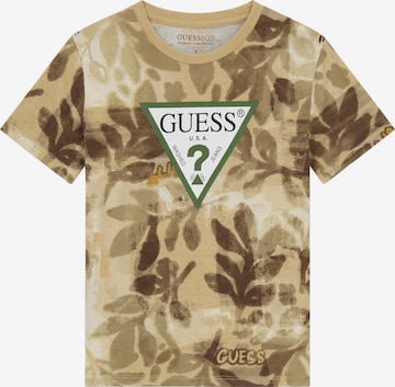 GUESS Футболка в Зеленый: спереди