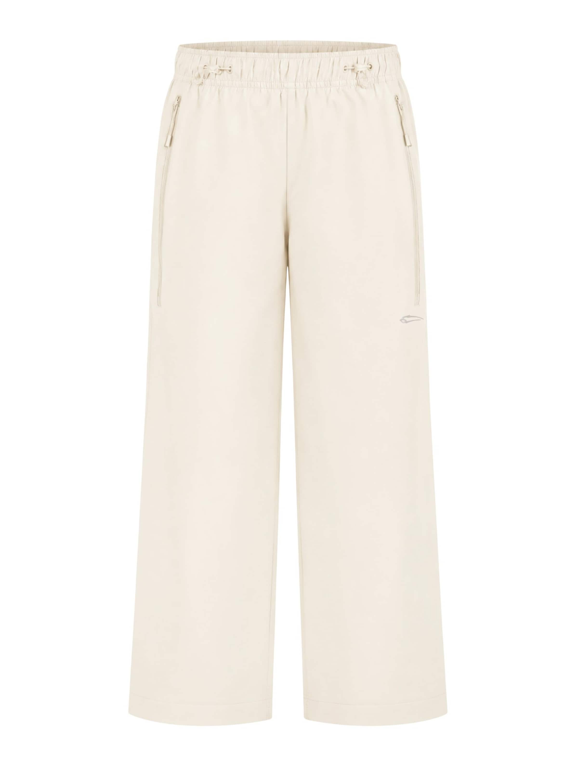 Pantalon de sport ' Kynaro ' Smilodox en beige : devant