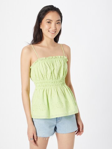 Dorothy Perkins Top in Groen: voorkant