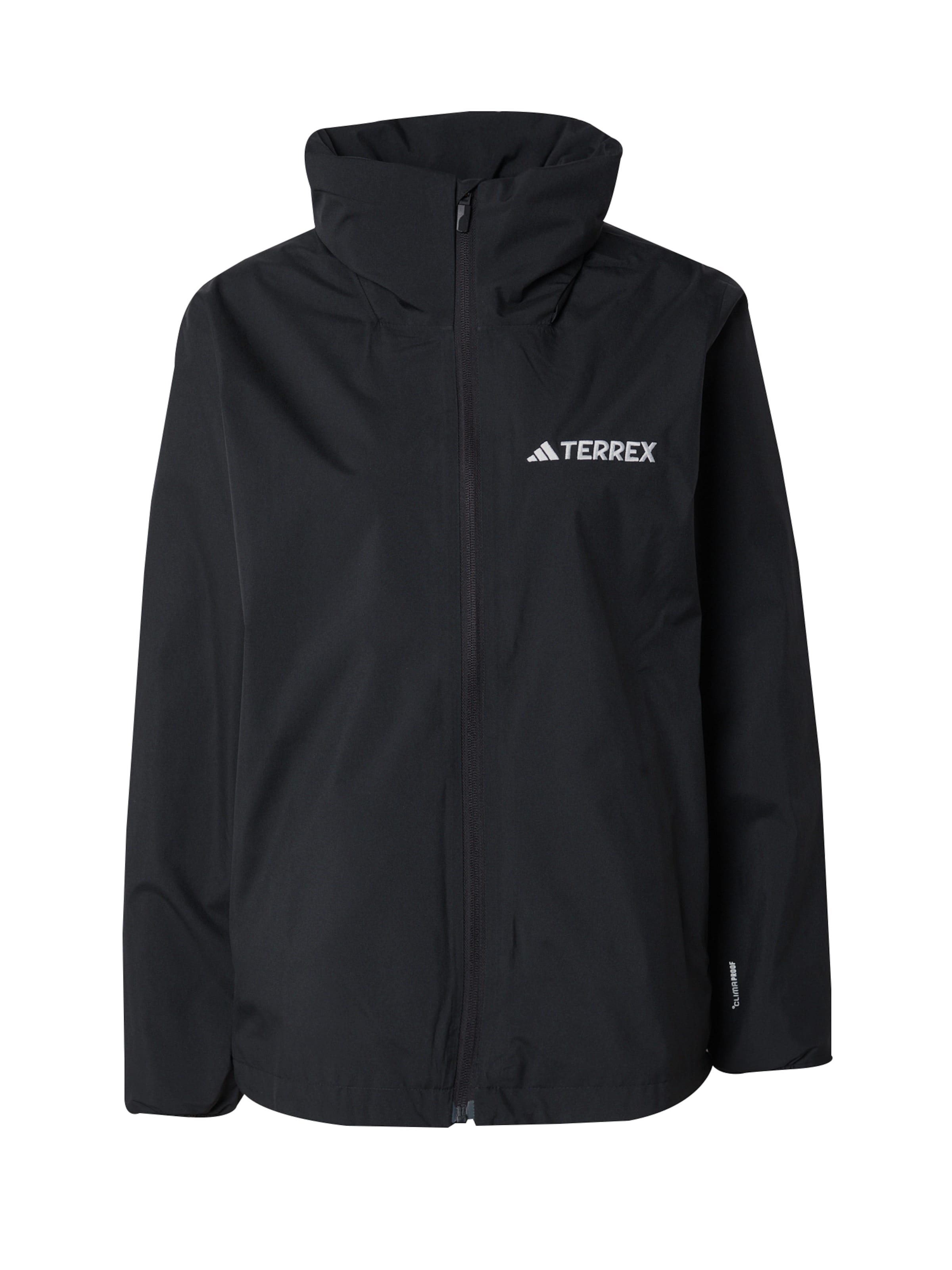 ADIDAS TERREX Outdoorová bunda &#x27;Essentials&#x27; - Čierna: predná strana
