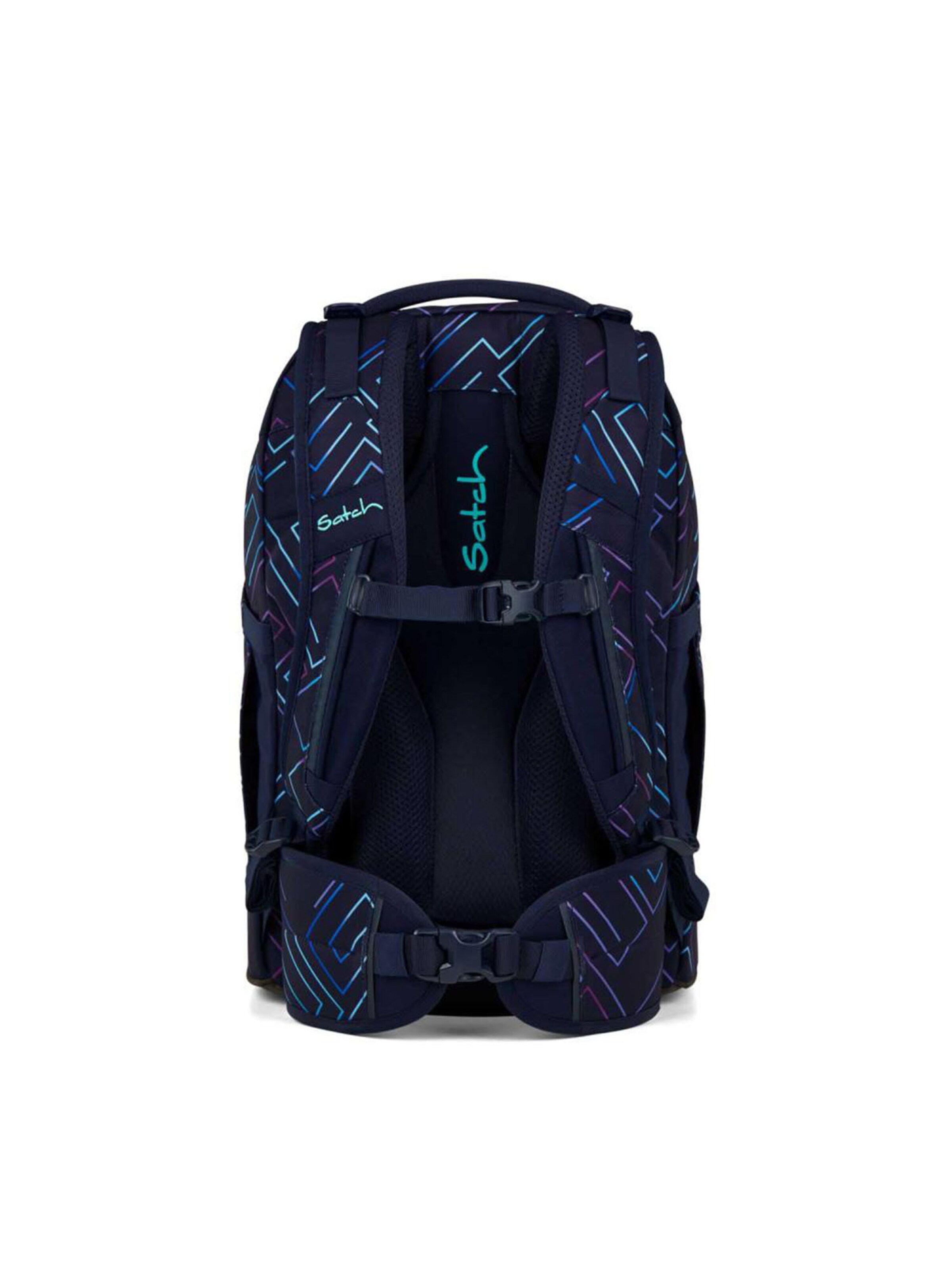 Satch Backpack 'Pack Schulrucksack Set 3tlg' in Blue