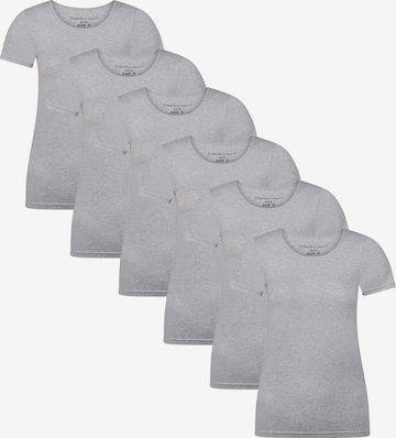 Maillot de corps Bamboo basics en gris : devant