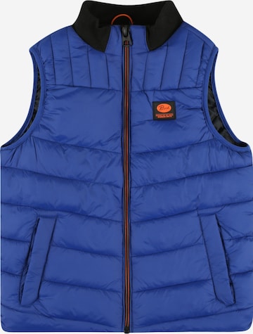 Gilet di Petrol Industries in blu: frontale