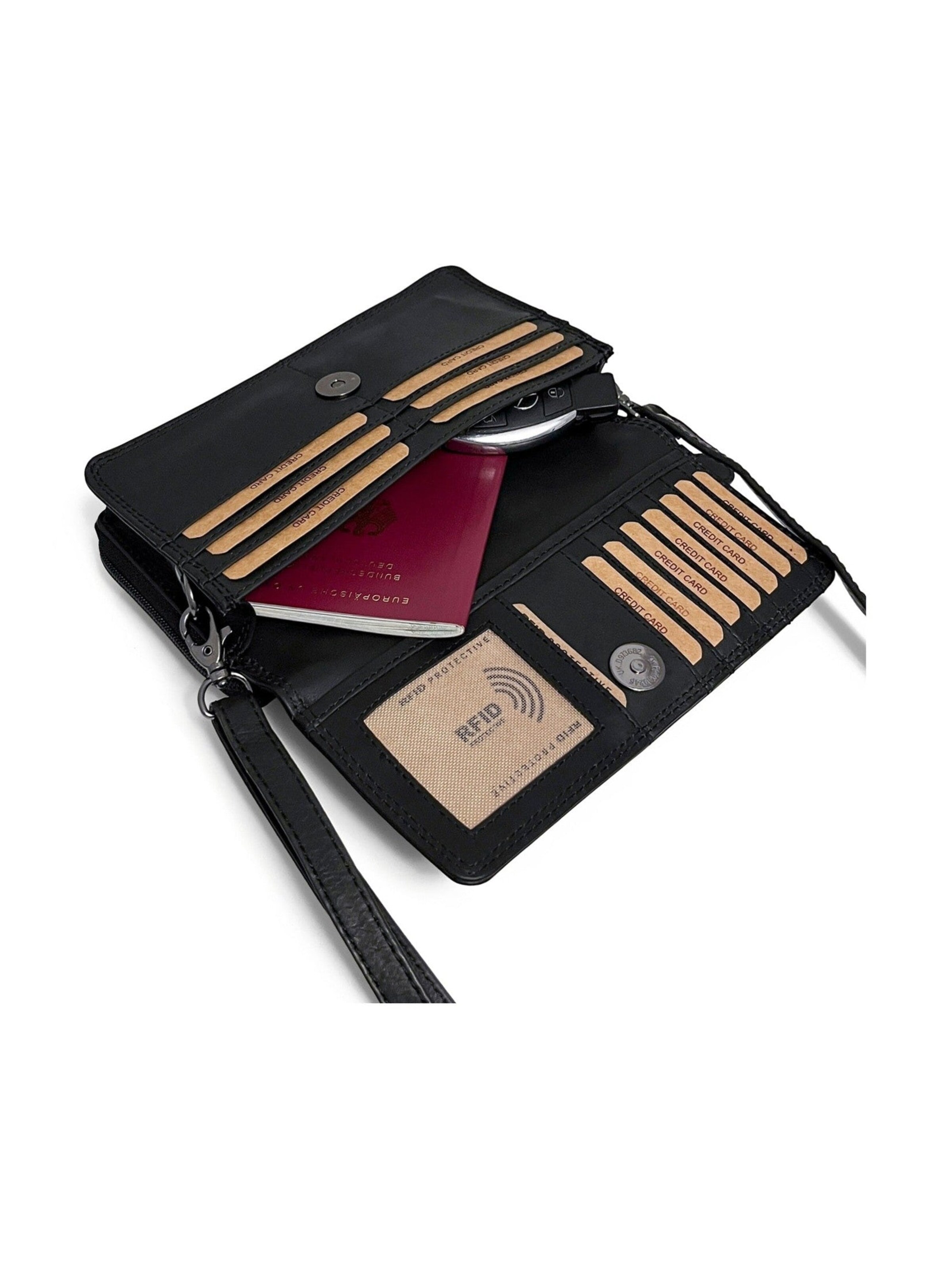 Benthill Crossbody Bag in Black