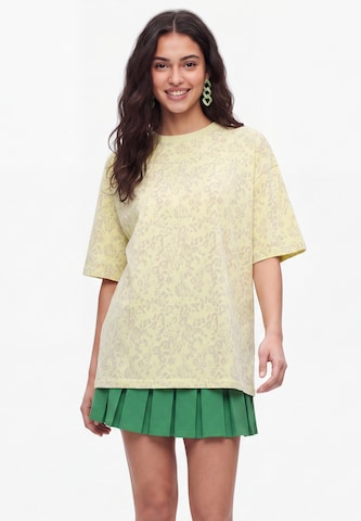 MYMO Shirt in Geel: voorkant