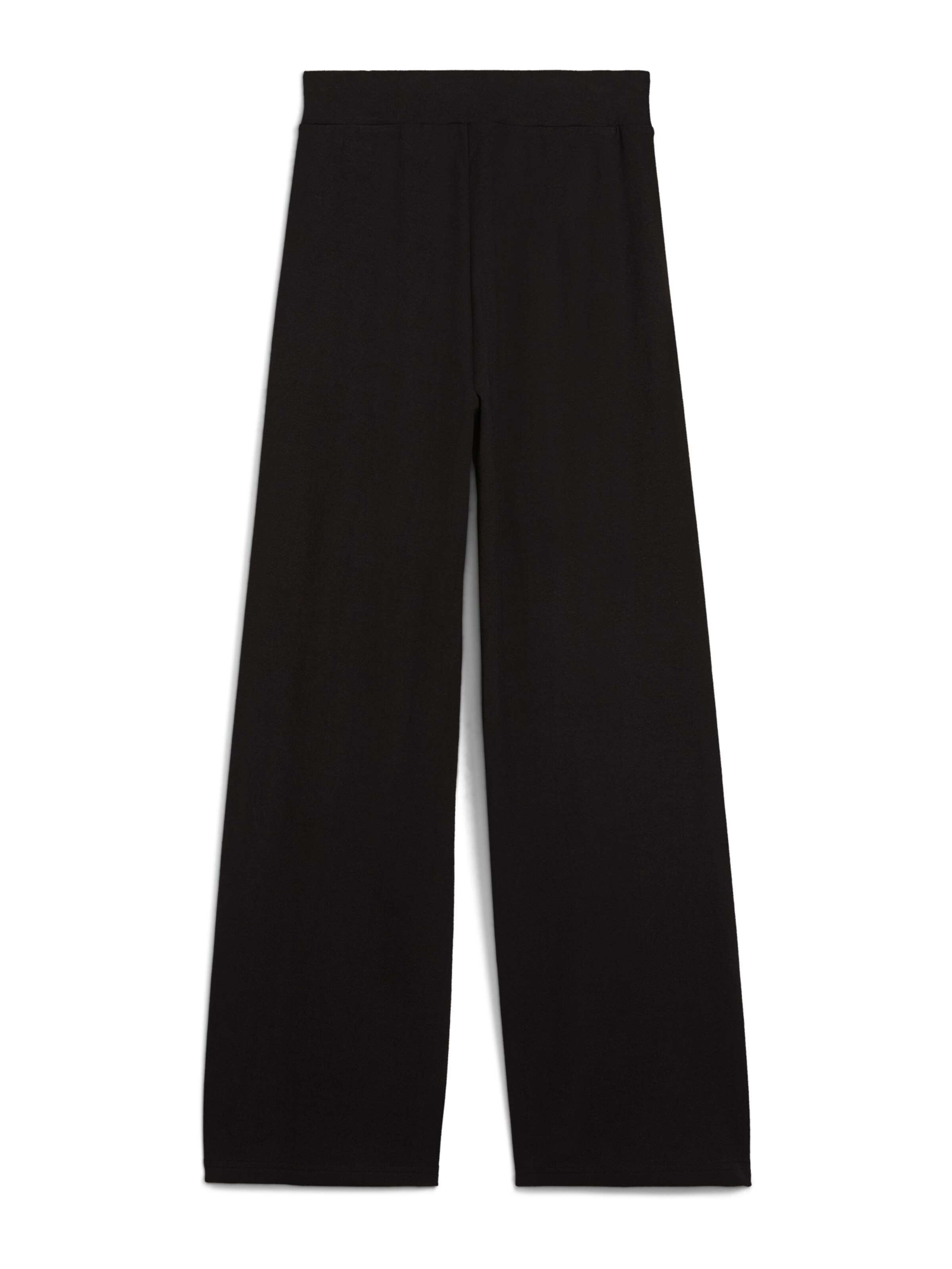 PUMA Wide leg Παντελόνι φόρμας 'ESS No. 1' σε μαύρο