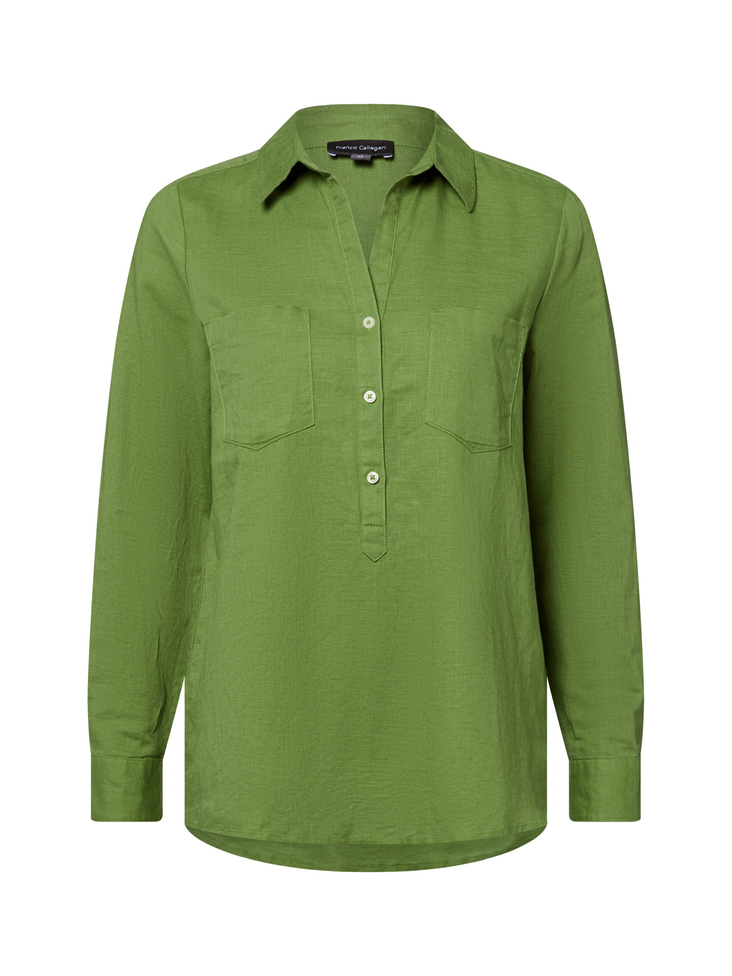 Chemisier Franco Callegari en vert : devant