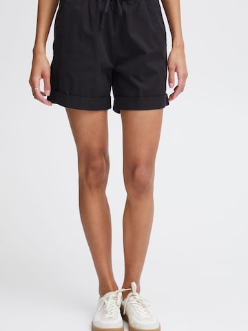 Loosefit Pantaloni chino ' Chanel ' di Oxmo in nero: frontale