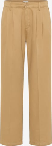 MUSTANG Loose fit Chino Pants in Brown: front