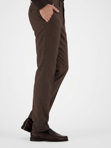 Gardeur Regular Chino trousers 'Bono' in Brown