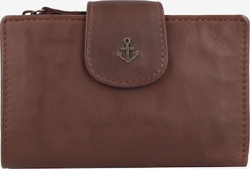 Harbour 2nd Wallet 'Anchor Love' in Brown: front