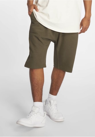 DEF Loose fit Trousers 'Hoku' in Green: front
