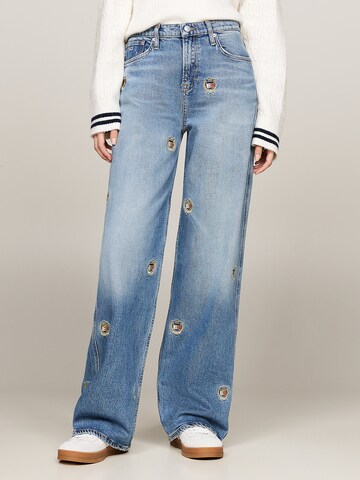 Tommy Jeans Wide leg Jeans 'Betsy' in Blue: front
