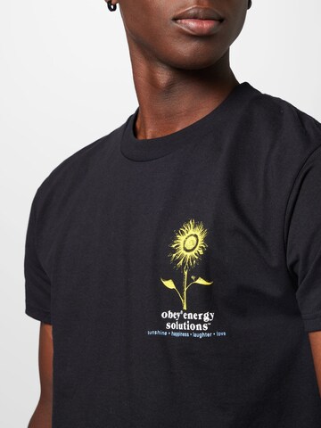 T-Shirt 'ENERGY SOLUTIONS' Obey en noir