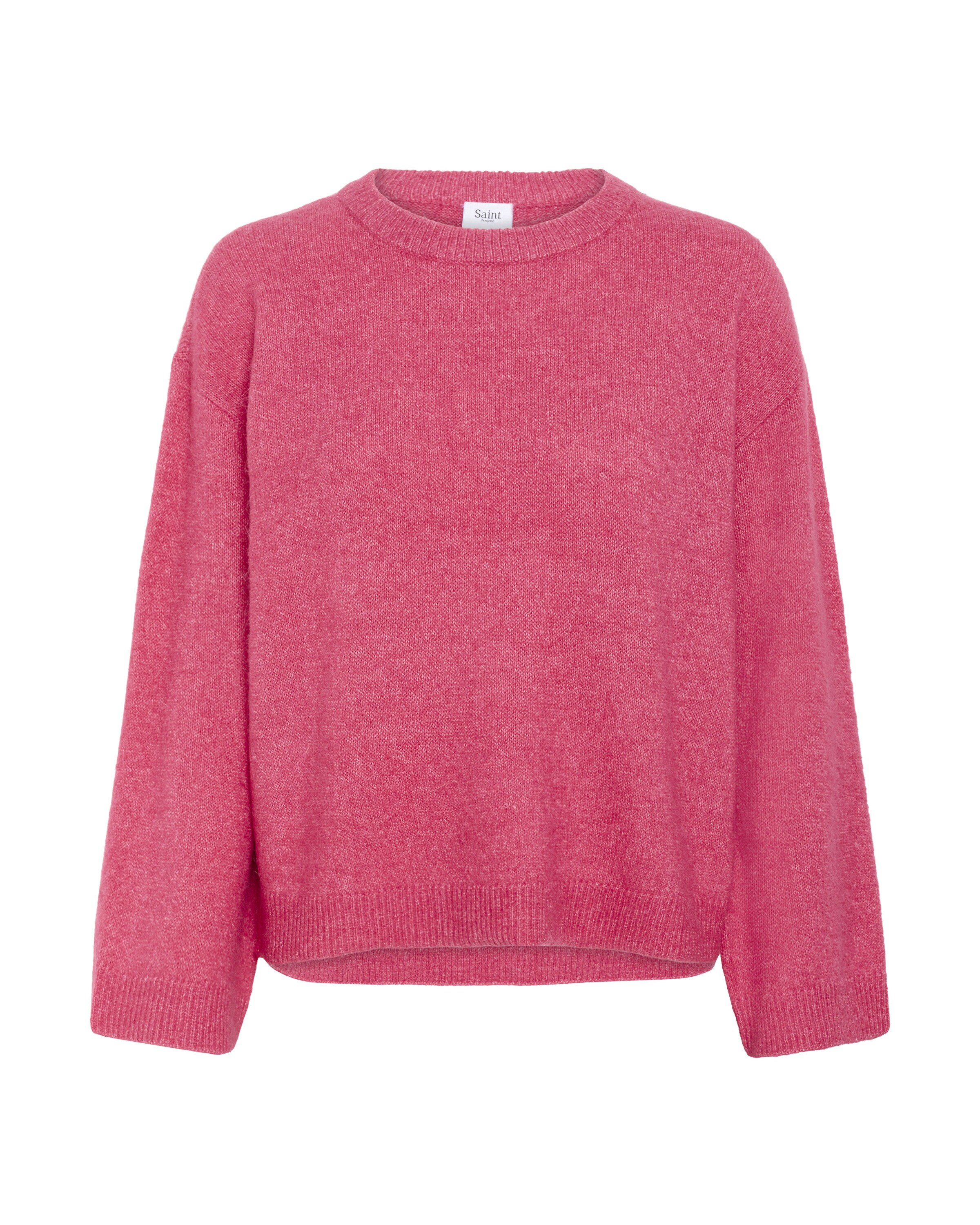 SAINT TROPEZ Trui 'LarnaSZ' in Roze: voorkant