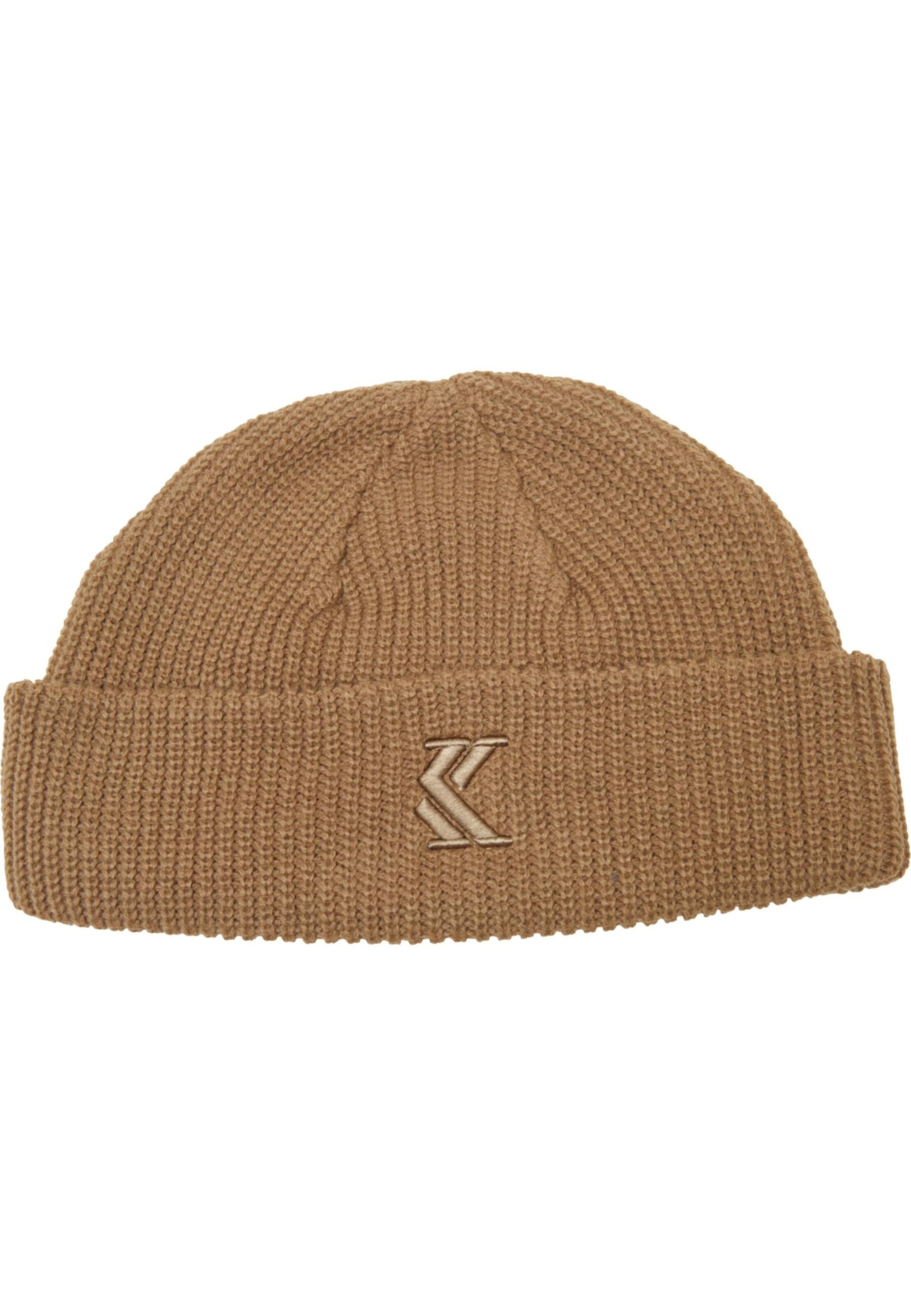 Karl Kani Beanie in Beige: front