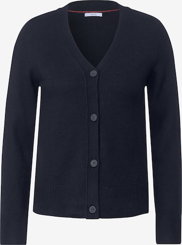 Cardigan CECIL en bleu : devant