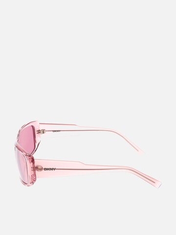 Lunettes de soleil DKNY en rose