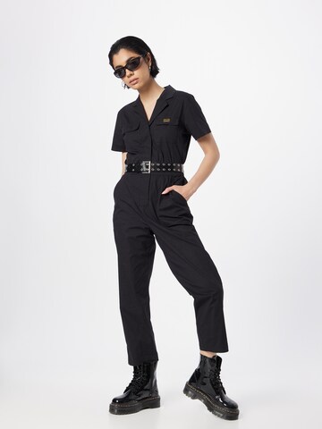 RVCA Jumpsuit 'RECESSION' in Schwarz