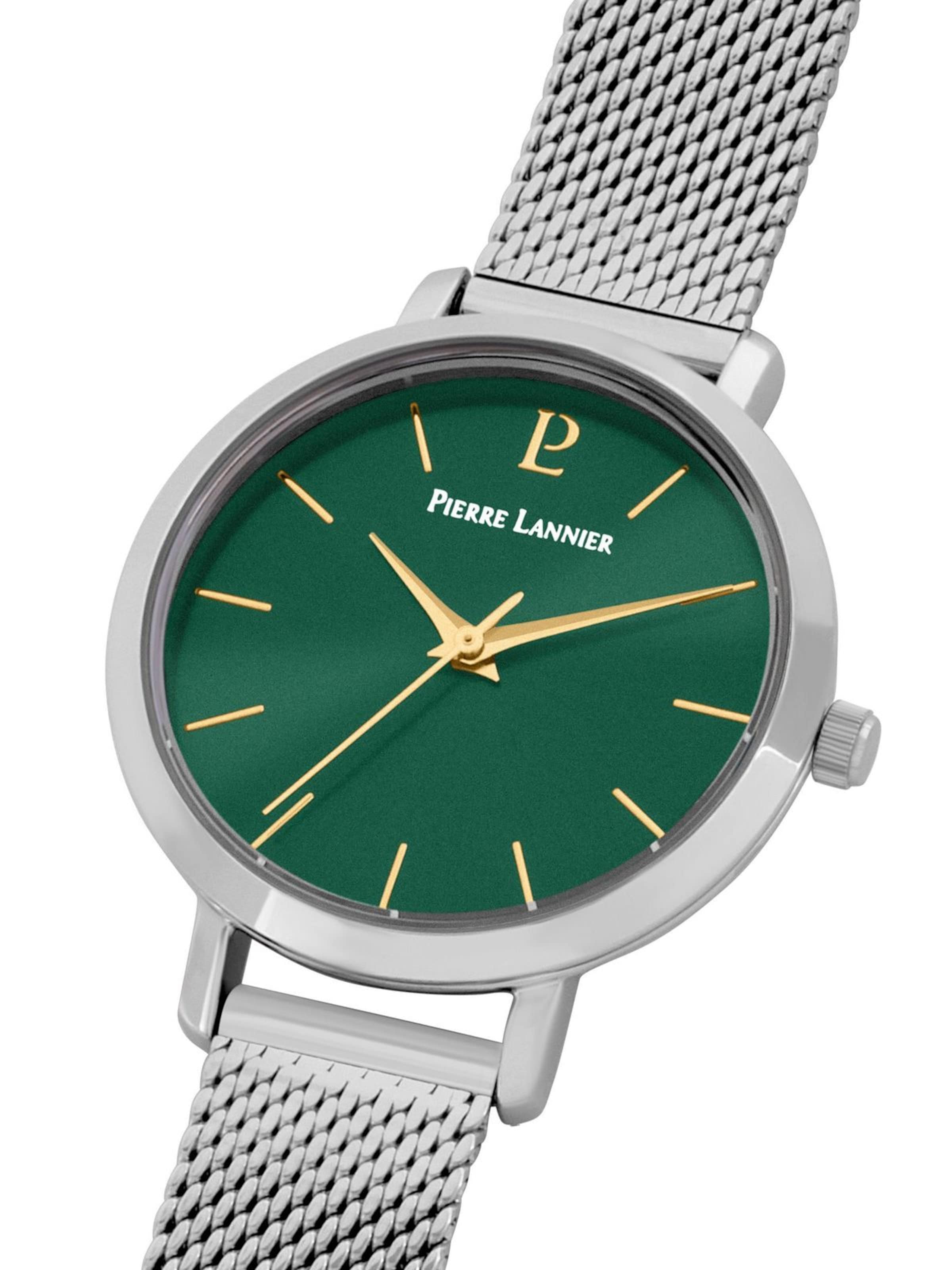 Montre à affichage analogique Pierre Lannier en vert