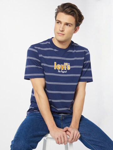 LEVI'S ® Shirt 'Relaxed Fit Tee' in Blau: Vorderseite