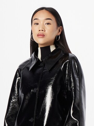 Nasty Gal Between-seasons coat in Black